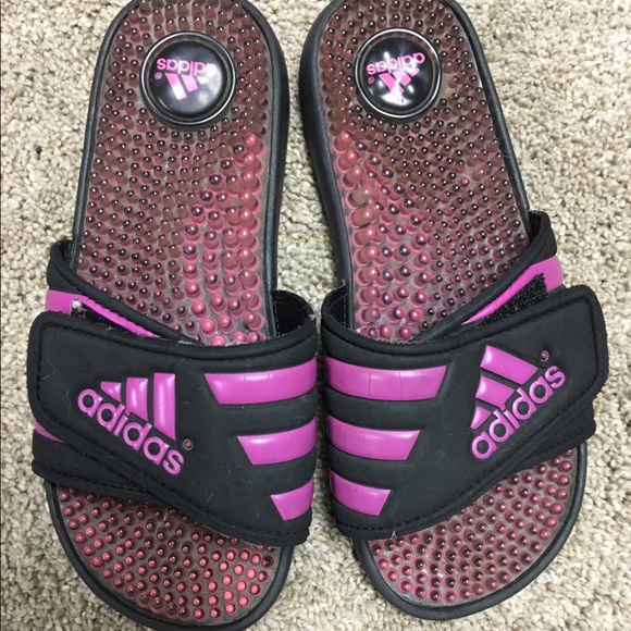 girls adidas slides